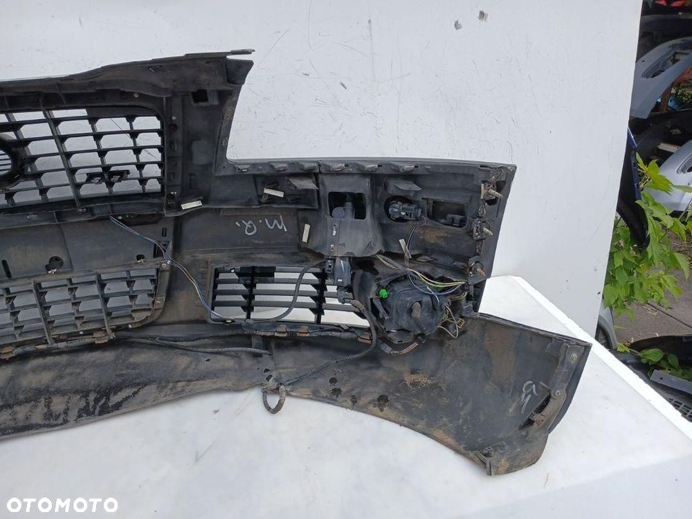 ZDERZAK PRZÓD PRZEDNI AUDI A8 D3 LIFT CZARNY PDC SPRYSKI 4E0807437AA - 12