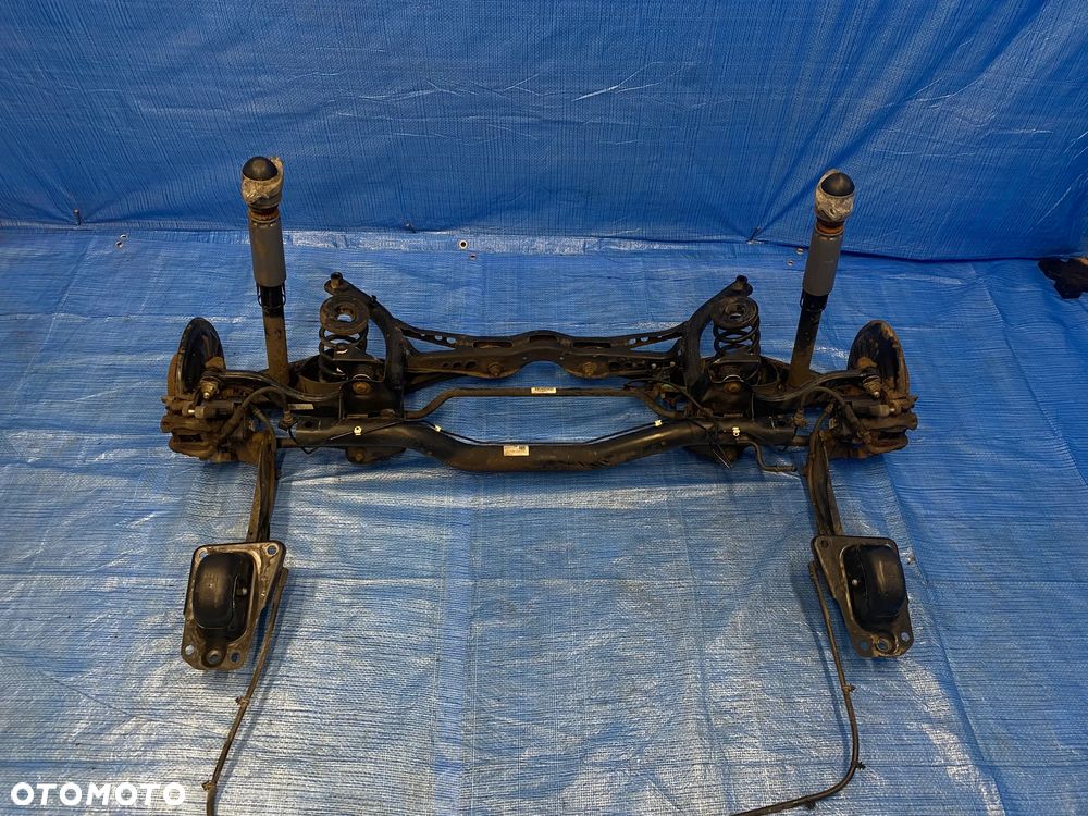 AUDI A3 8V LEON III GOLF VII 5Q0505315G ZAWIESZENIE WAHACZE AMORTYZATORY TYŁ TYLNE KOMPLETNE BELKA WÓZEK SANKI ZWROTNICE TARCZE ZACISKI KOMPLET - 2