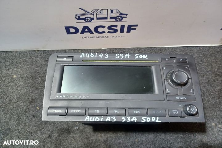 Radio cd 8P0035192D Navigatie Audi A3 8P/8PA [facelift] [2004 - 2008] - 1