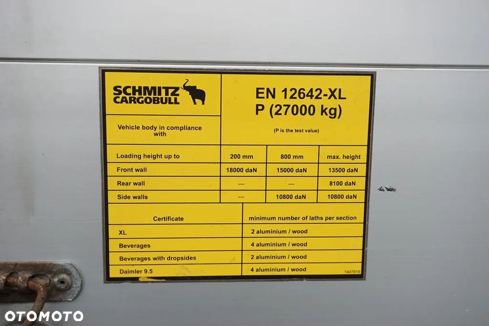 Schmitz Cargobull / FIRANKA / MEGA / MULTI LOCK / XL - 21