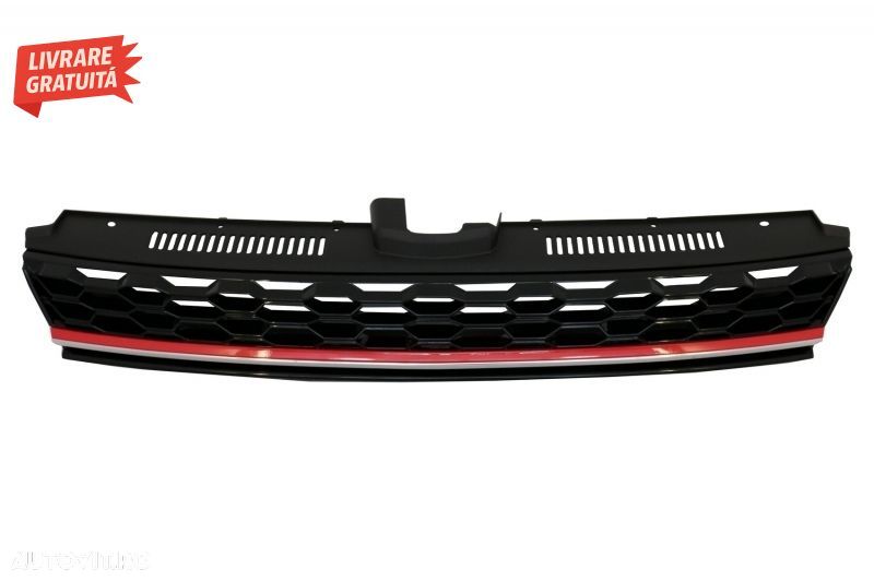 Grila Centrala cu RHD Faruri LED Semnal Dinamic VW Golf 7.5 VII Facelift (2017+) G- livrare gratuita - 2