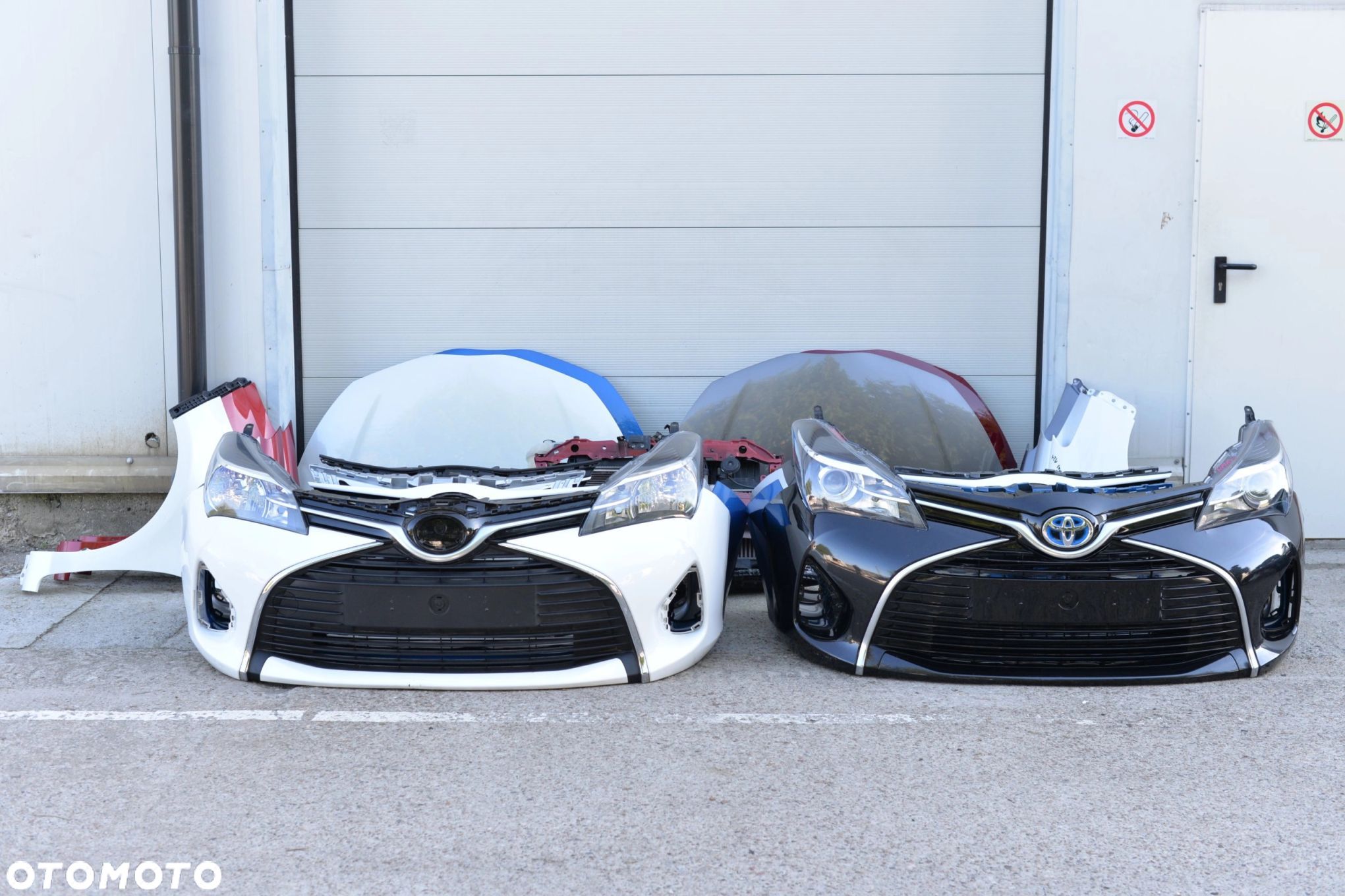MASKA ZDERZAK BŁOTNIK LAMPA H7 XENON PAS BELKA TOYOTA YARIS 3 III 2014-2017 - 1