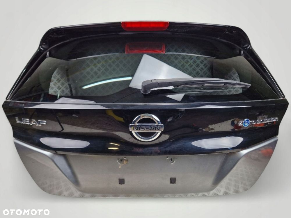 NISSAN LEAF II 2 ZE1 SZYBA KLAPA TYLNA KOLOR KAD INNE CZĘŚCI ZDERZAK TYŁ TYLNY LAMPA CZĘŚCI - 1