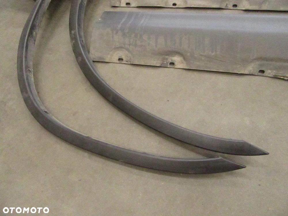 Listwy progowe nakładki nadkola stopień aluminiowy BMW E53 X5 - 23
