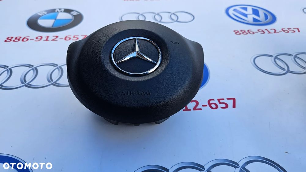Mercedes GLC W253 X253 Kierownica AMG Łopatki A0004604003 Poduszka kierownicy Airbag IDEALNA - 9