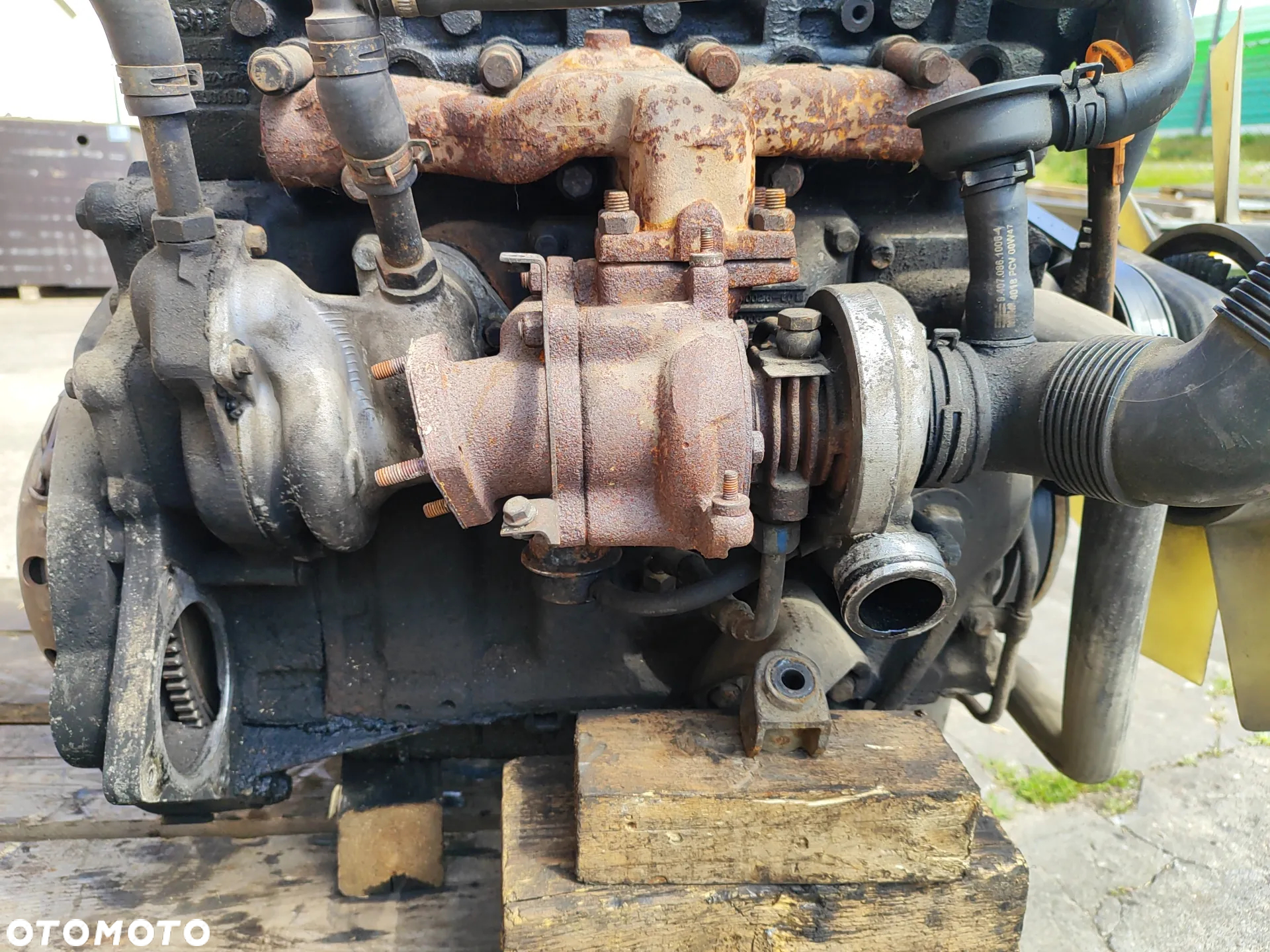 Silnik 2.8 TDI 130KM ATA kompletny ze wszystkim pompa na linkę Volkswagen LT II 96-02 Film z pracą  | wózek widłowy, generator prądu, łódź - 12