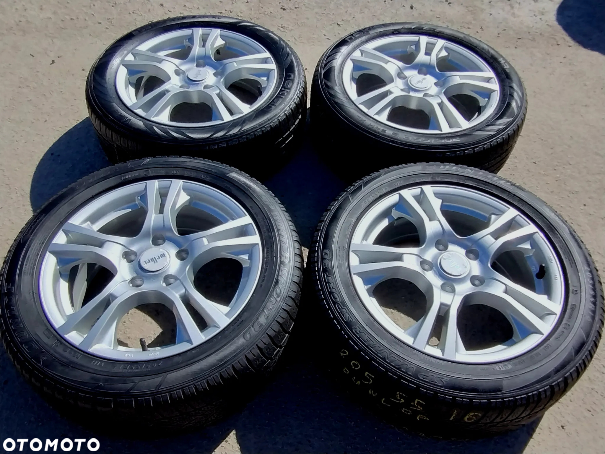 5x112 Alufelgi Felgi Aluminiowe 16 Koła Zimowe Zima AUDI A4 B5 B6 B7 A6 C5 SKODA SUPERB OCTAVIA SEAT LEON TOLEDO EXEO ALTEA ALHAMBRA VW PASSAT GOLF TOURAN CADDY JETTA SHARAN Legnica ALU-RAD 205/55 - 2
