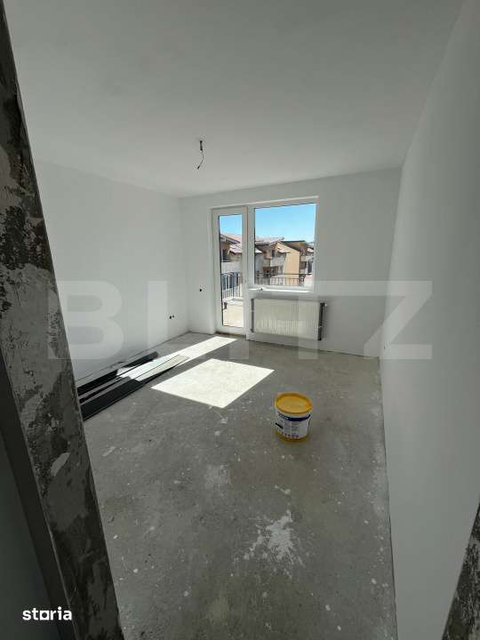 Apartament semifinisat, decomandat, terasa de 53 mp, zona Eroilor — fotografia 3