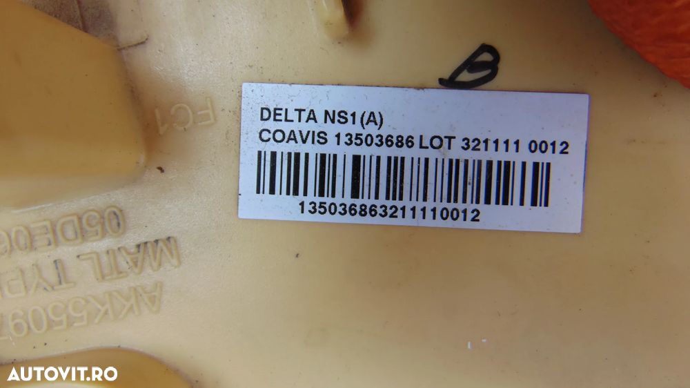 Pompa combustibil sonda litrometrica rezervor Opel Astra J 1.7 CDTI an 2011 cod AKK55097 13503686 - 5