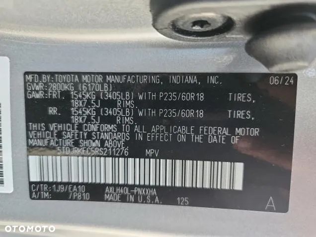 Toyota Sienna - 24