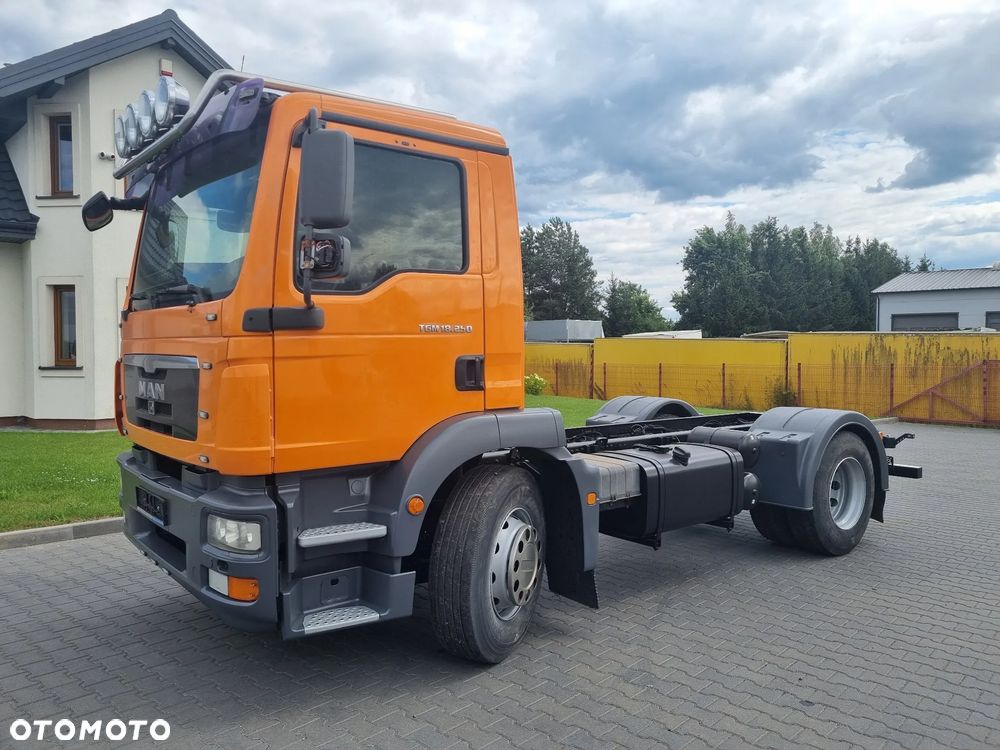 MAN TGM 18 250  rozstaw osi 3,60  ręczna skrzynia biegów