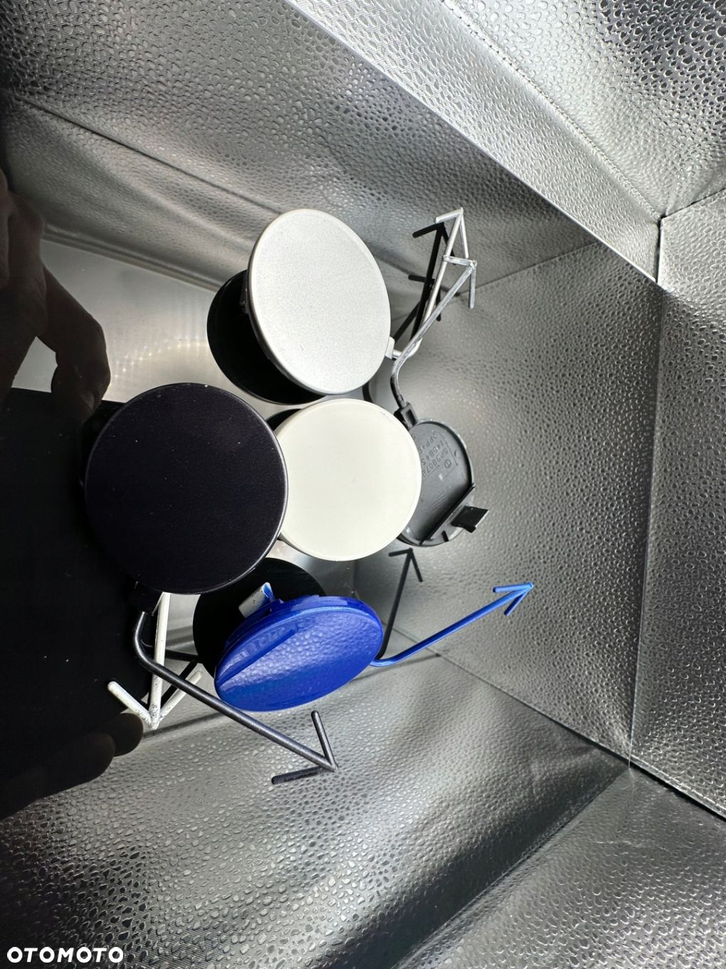 ZAŚLEPKA HAK HOL PRZÓD SEAT ALTEA / TOLEDO 5P9807241 NOWA OEM RÓŻNE KOLORY - 6