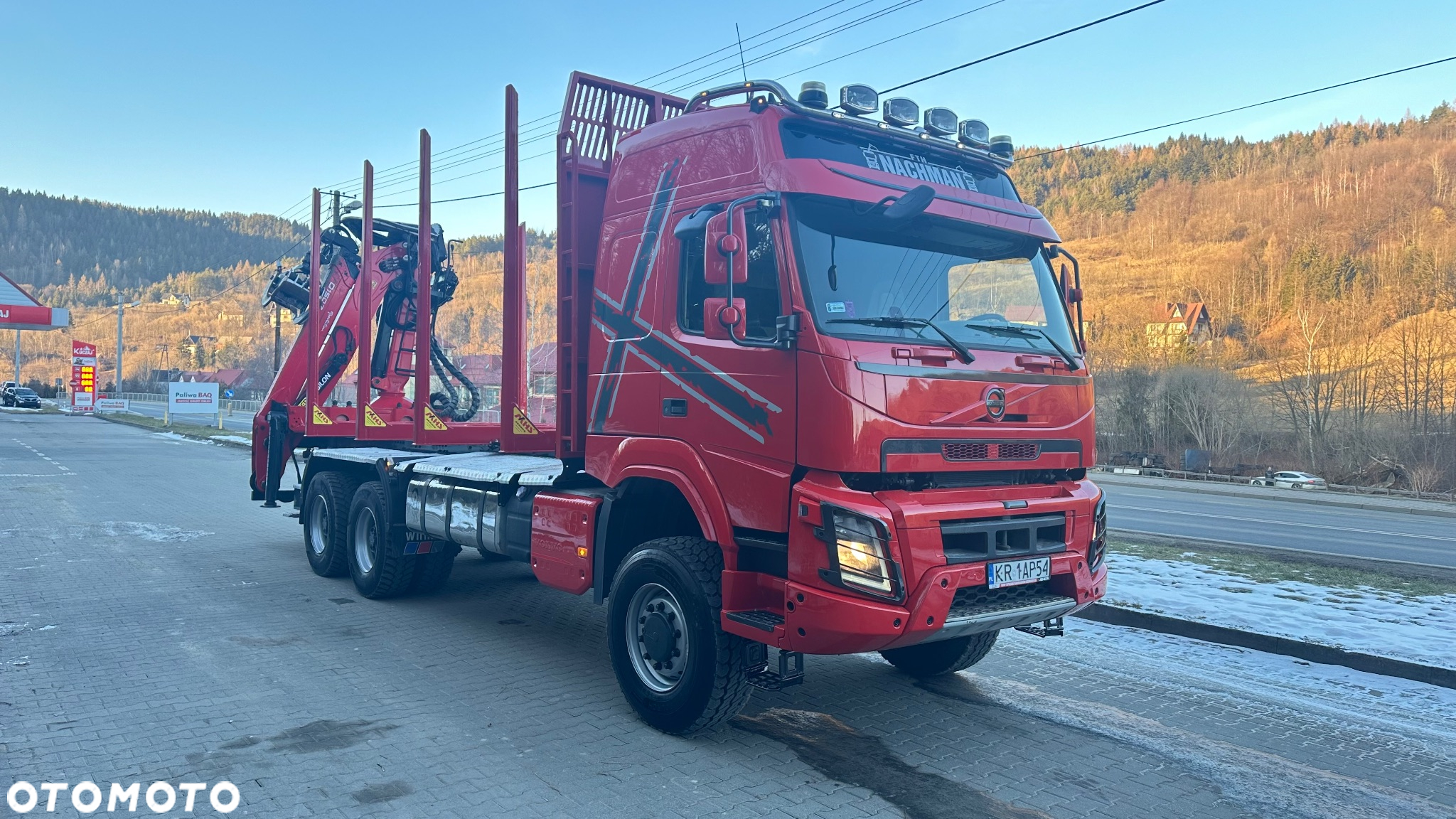 Volvo FMX 540 6x6 do drewna - 2
