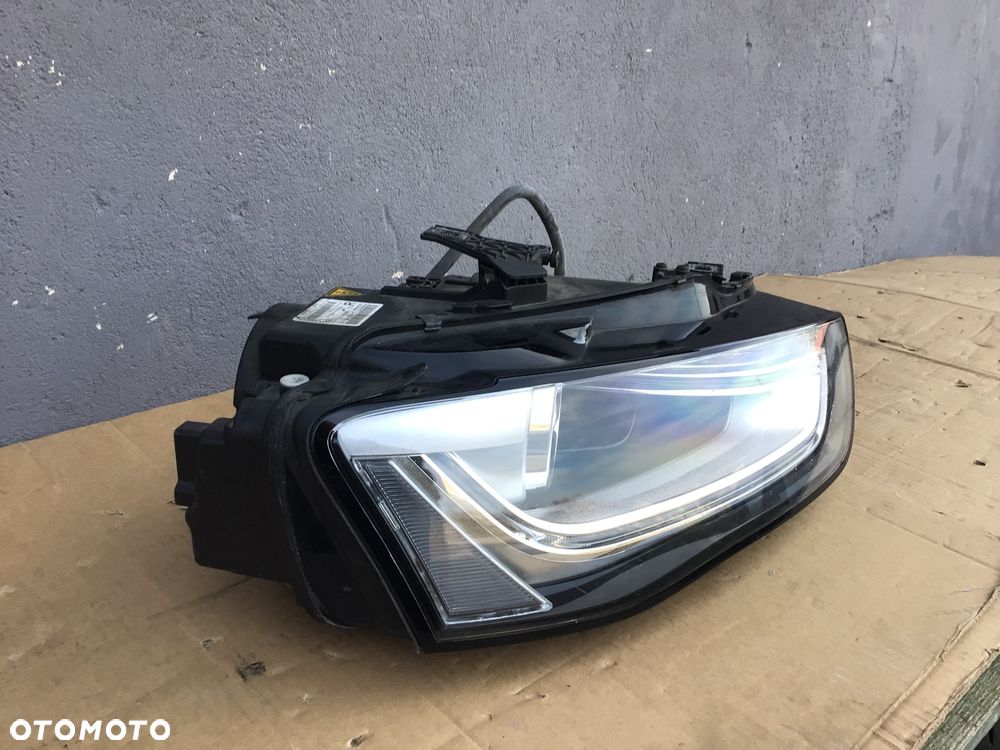 Lampa przednia prawa Audi A4 8K0 Lift Bi xenon nie skrętny - 2