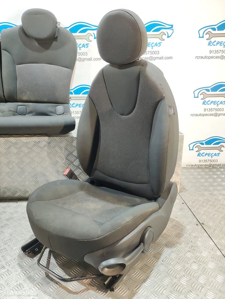BANCO BANCOS ORIGINAIS MINI ONE COOPER R56 TECIDO AIRBAG - 2
