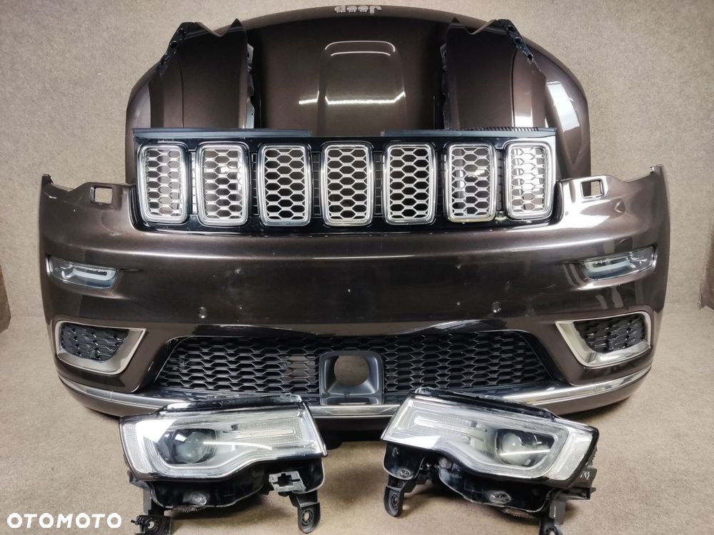 JEEP GRAND CHEROKEE WK2 16-21r Maska Błotnik Zderzak Lampa - 3
