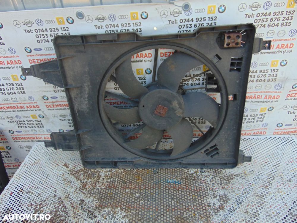 Ventilator racire renault Scenic 2 motor 1.6 benzina 1.5 1.9dci cod 8200151465 - 3