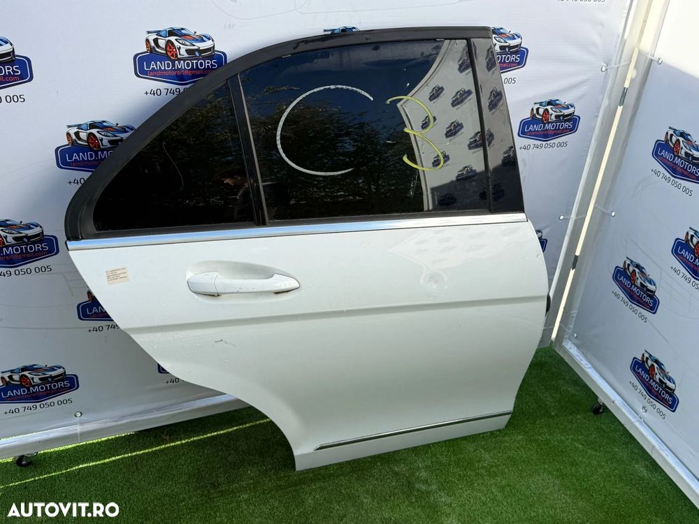 USA PORTIERA SPATE DREAPTA MERCEDES BENZ CLASA C AMG SP C220 2.2 DIESEL 2013 COD OEM A2047302200 / BERLINA 2007-2015 - 1