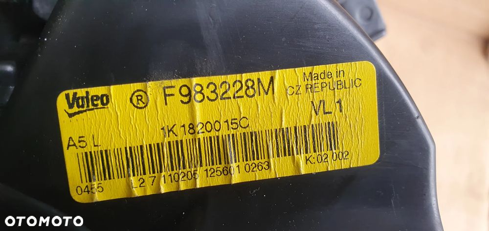 Wentylator silnik dmuchawy nagrzewnicy Audi A3 8P 1K1820015C - 4
