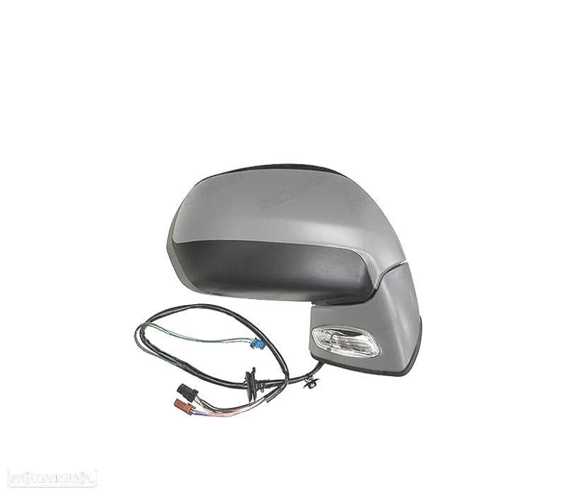 ESPELHO COMPLETO DIREITO CITROEN C4 PICASSO 06-12 REBATÍVEL - 1