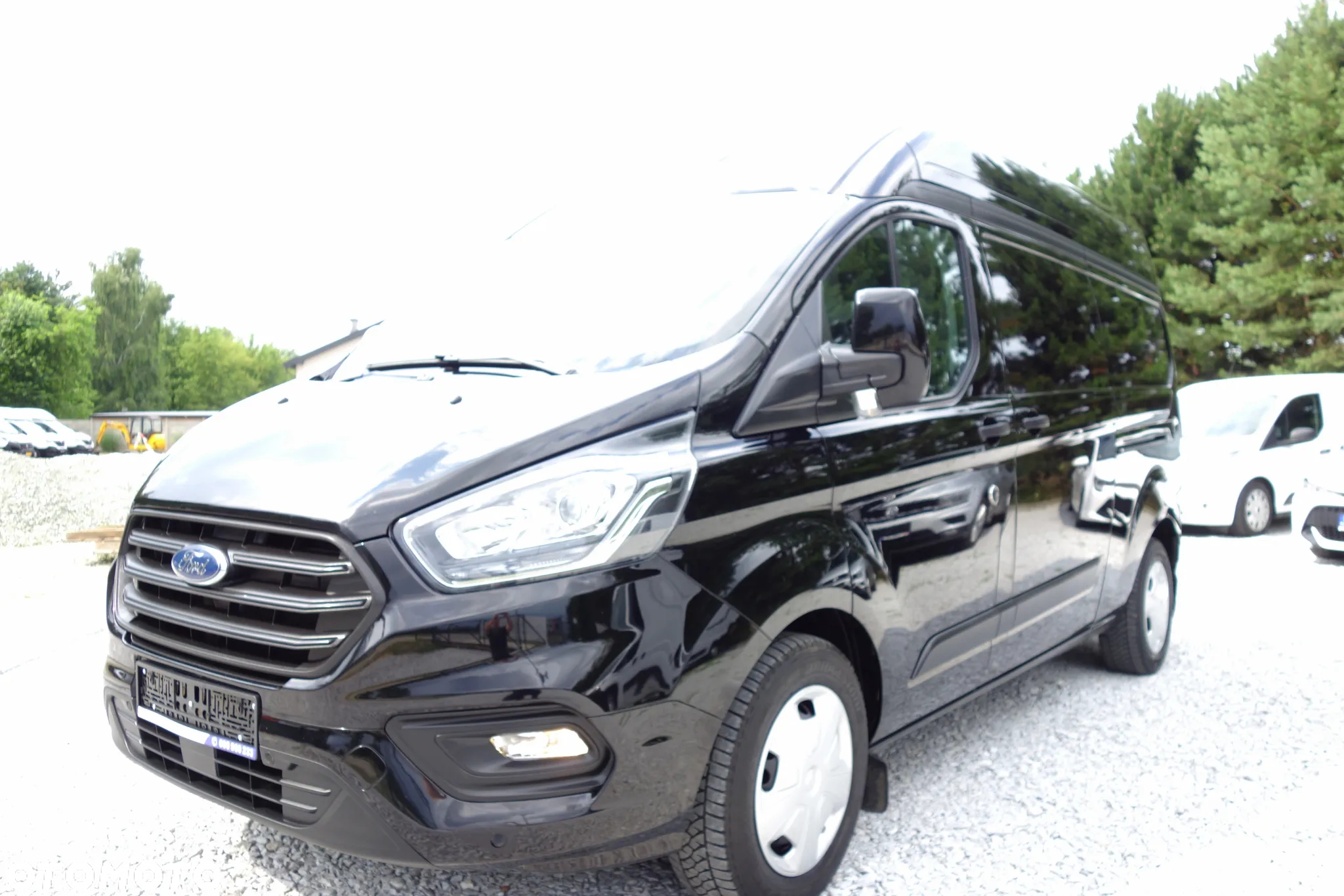 Ford Transit Custom Automat 2.0 Ecoblue 130 KM L2H2 Klima Webasto 2 x Drzwi Boczne - 27