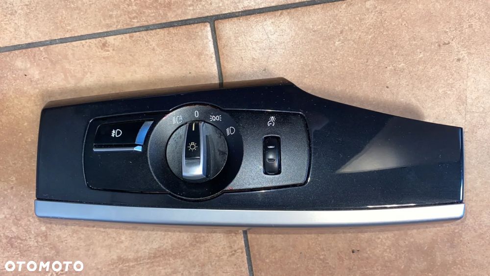 BMW F01 F06 F07 F10 F25 PANEL PRZEŁĄCZNIK ŚWIATEŁ 9192745 - 1