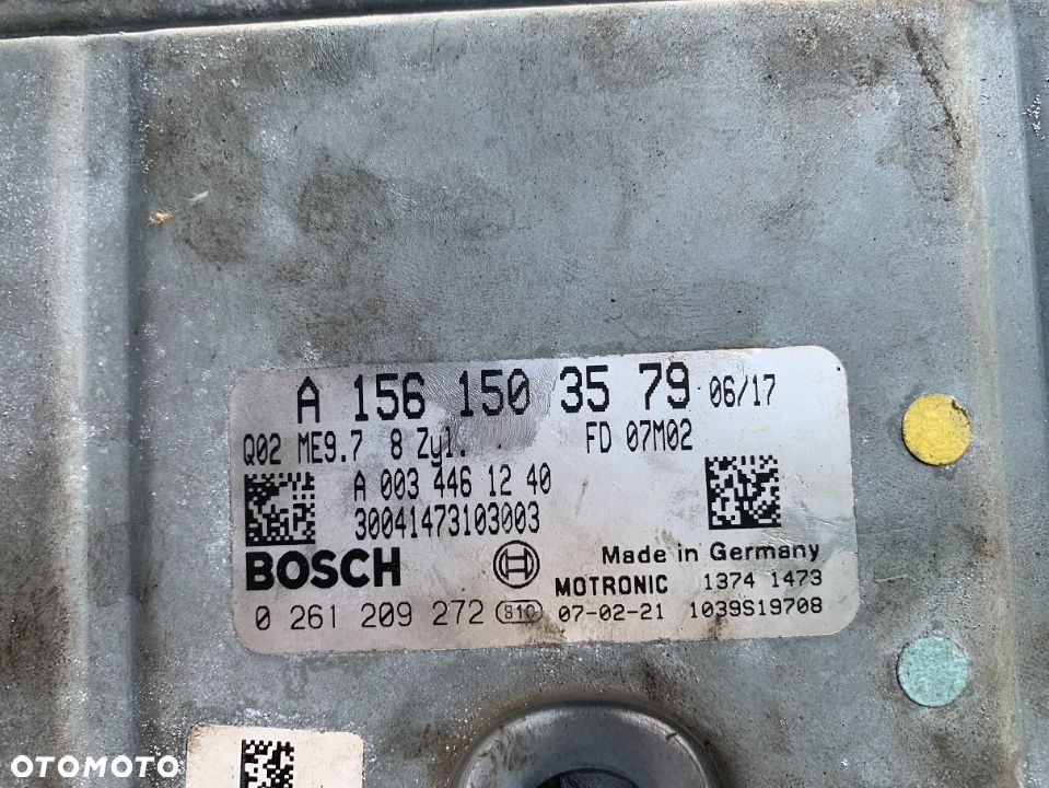 komputer sterownik silnika w221 w216 63amg amg m156 1561503579 - 2