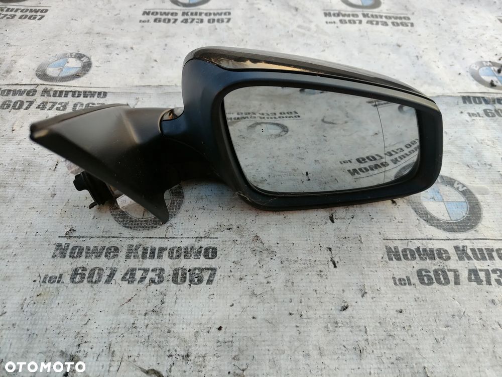 BMW F10 F11 Lusterko Prawe Black Sapphire 5 pinów - 1
