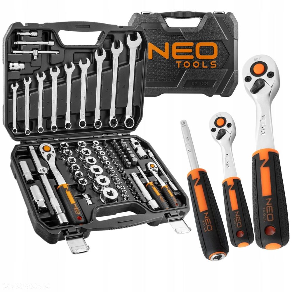 NEO ZESTAW KLUCZE NASADOWE 1/2", 1/4" 82EL ZESTAW - 2