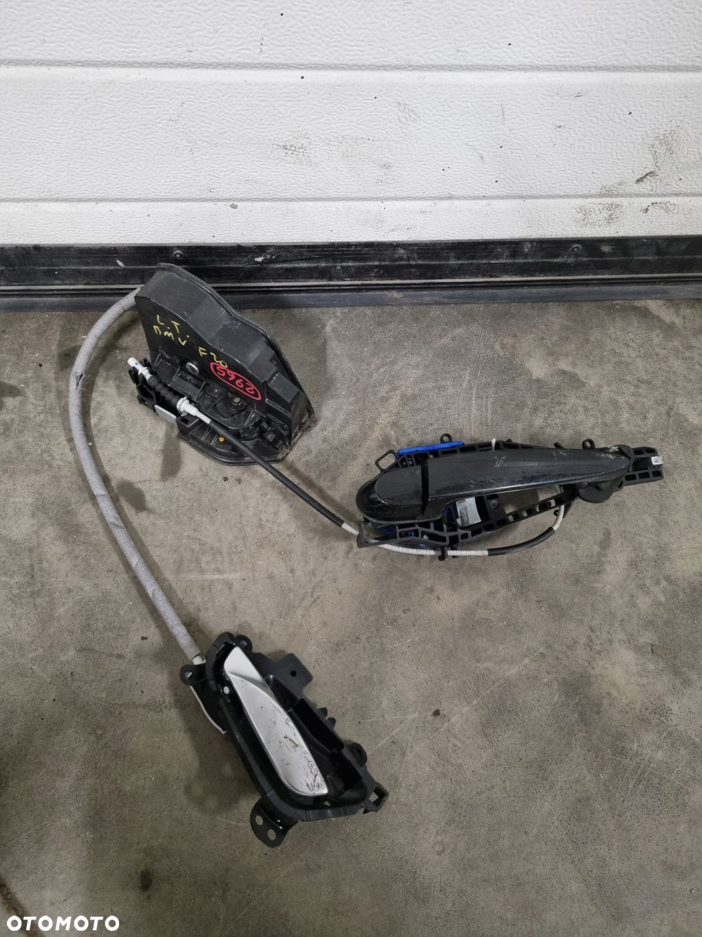 BMW 1 F20 ZAMEK DRZWI TYLNY LEWY TYŁ 7229459 - 1