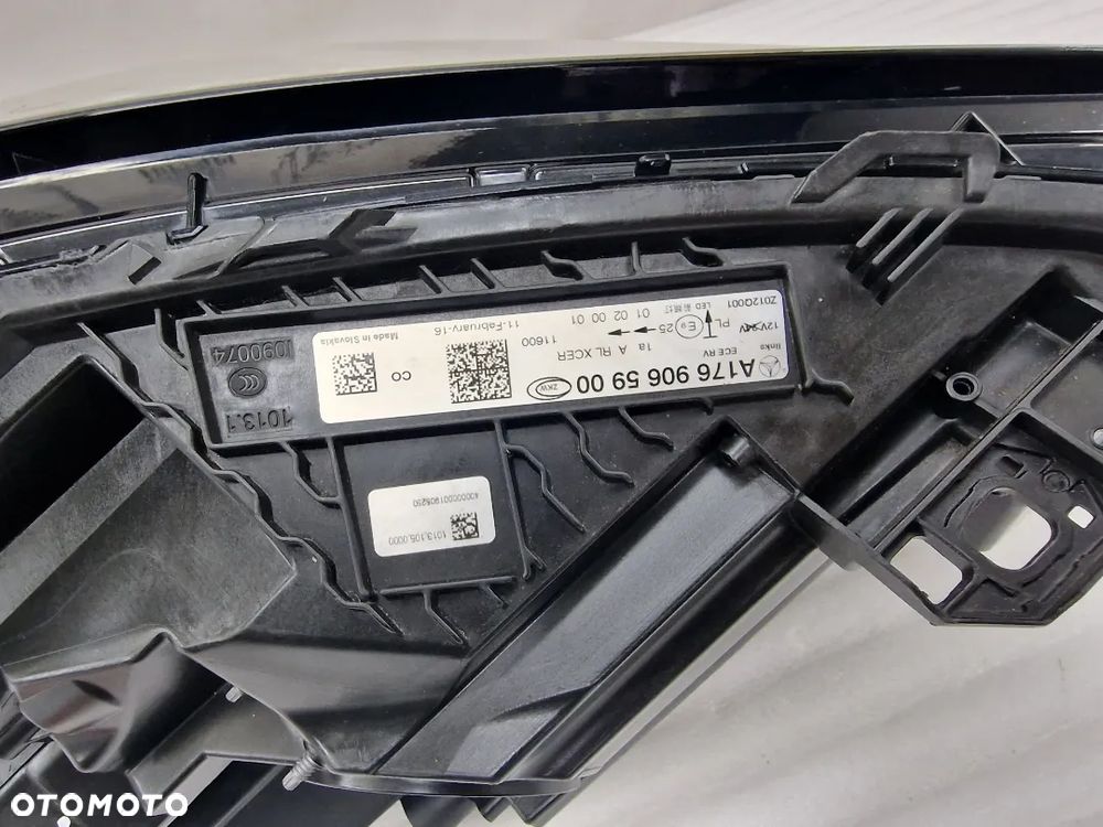 MERCEDES W176 LIFT 15- FULL LED LEWA LAMPA PRZEDNIA PRZÓD , NR A1769065900 , NR AUKCJI LL557 - 10