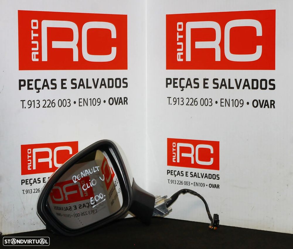 ESPELHO RETROVISOR ESQUERDO RENAULT CLIO V - 1