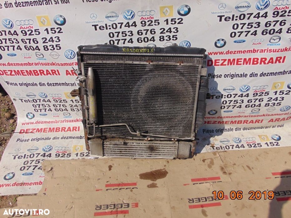 Radiator Kia Sorento 2.5crdi 2002-2009 radiatoare apa clima ulei 2.5 - 3