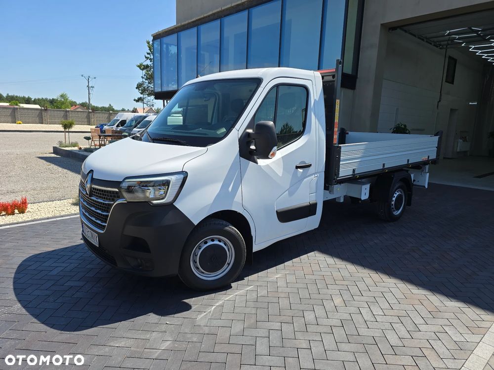 Renault MASTER 17Km WYWROTKA 3 STRONNA 1011Kg Ładowność SILNIK 2,3 AUTO NIE UŻYWANE NA GWARANCJI STAN NOWY NOWY NOWY SALON POLSKA TO SŁONIK BOGATE WYPOSAŻENIE HAK LEDY KLIMA TEMPOMAT - 12