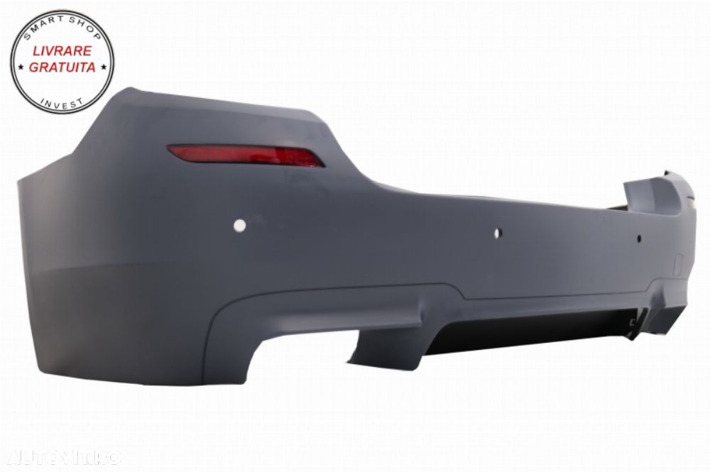 Bara Spate cu Eleron Portbagaj si Tobe Ornamente Sistem Evacuare Carbon BMW Seria - livrare gratuita - 4