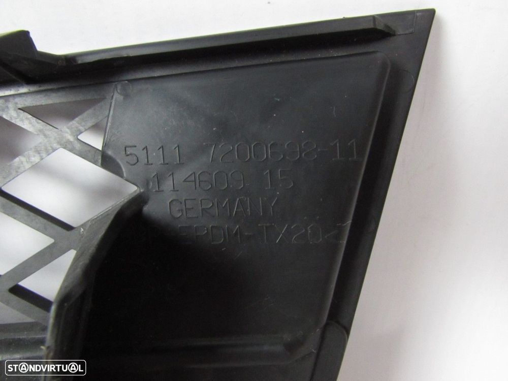 Grelha do Parachoques Direito/Frente/Inferior Seminovo/ Original BMW 5 (F10)/BMW... - 3