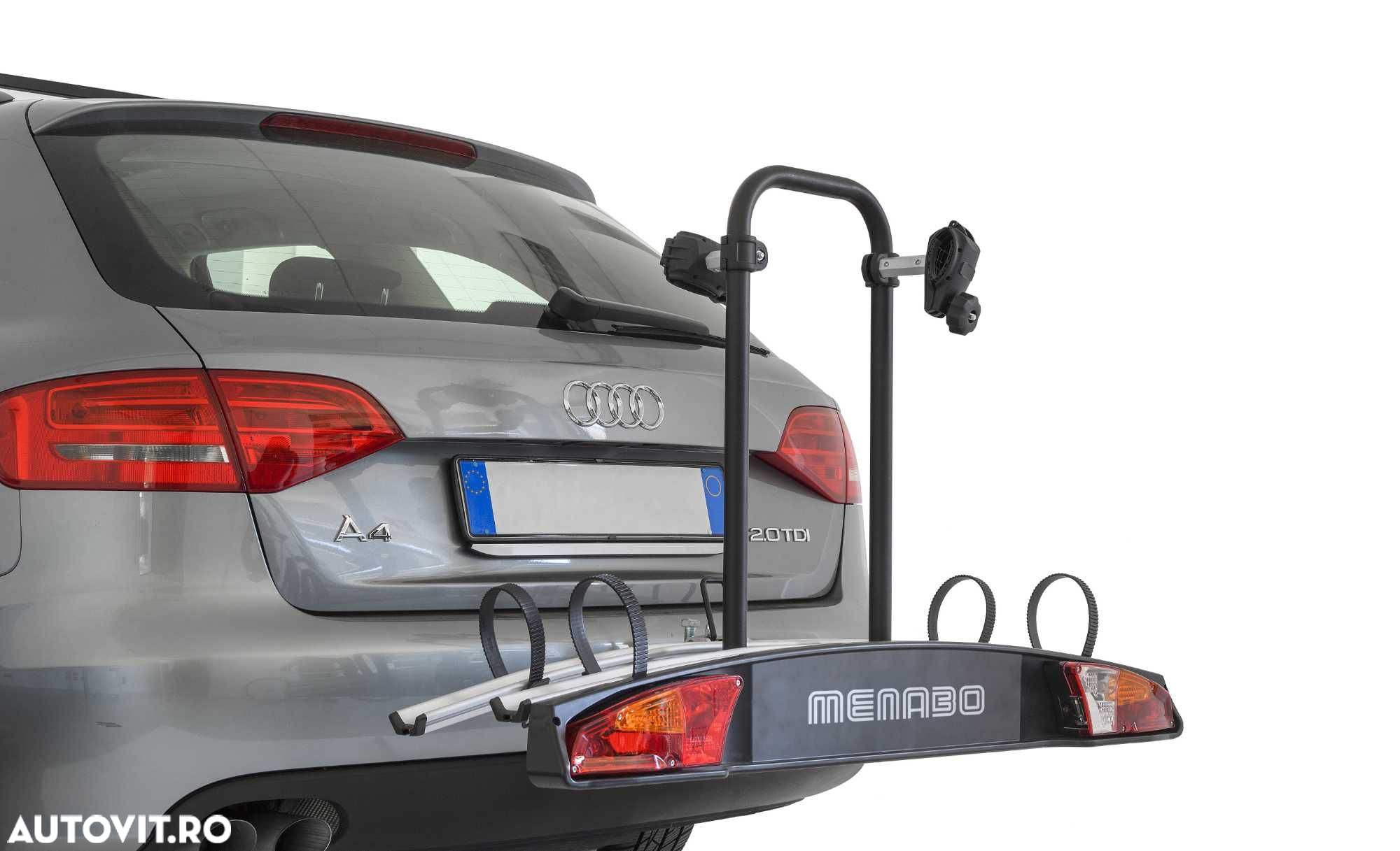 Suport bicicleta pe carlig Menabo Merak Tilting, rabatare, 2 biciclete - 5