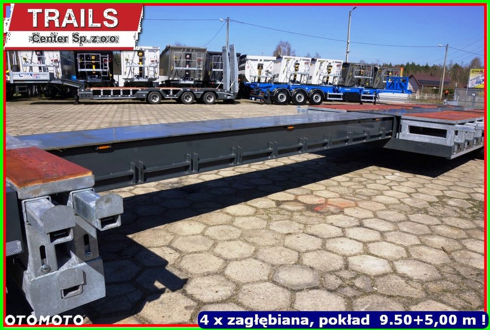 Inny Niskopodwoziowa ład. 43 T, rozciągana do 18,60 m, 4 x załębiana !!! - 15