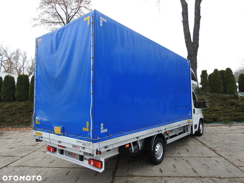 Fiat DUCATO PLANDEKA 10 PALET WEBASTO KLIMATYZACJA TEMPOMAT NAWIGACJA  180KM - 4