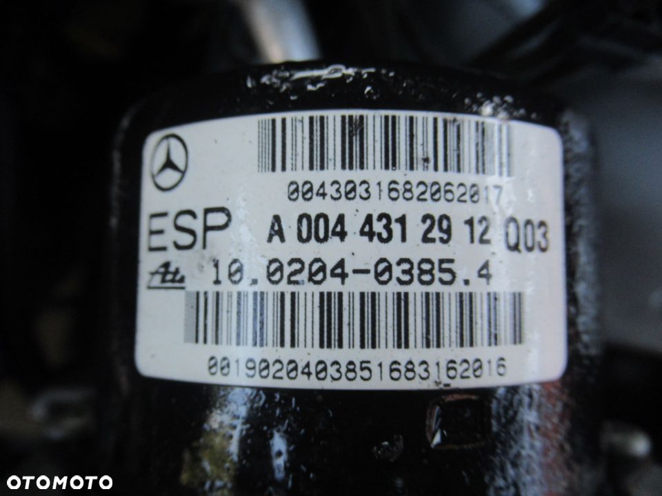 POMPA HAMULCOWA ABS MERCEDES C-KLASA W203  A0325459132 2000- - 2