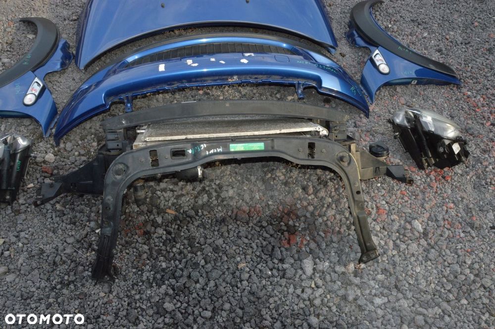 Zderzak maska błotnik lampa przód mini cooper clubman lightning blue metall - 8