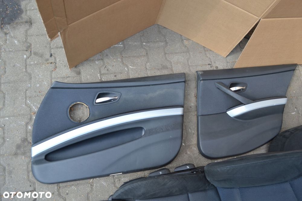 BMW E90 FOTELE KANAPA OPARCIE BOCZKI ALCANTARA SPORTSIZE MPAKIET KOMPLET - 5