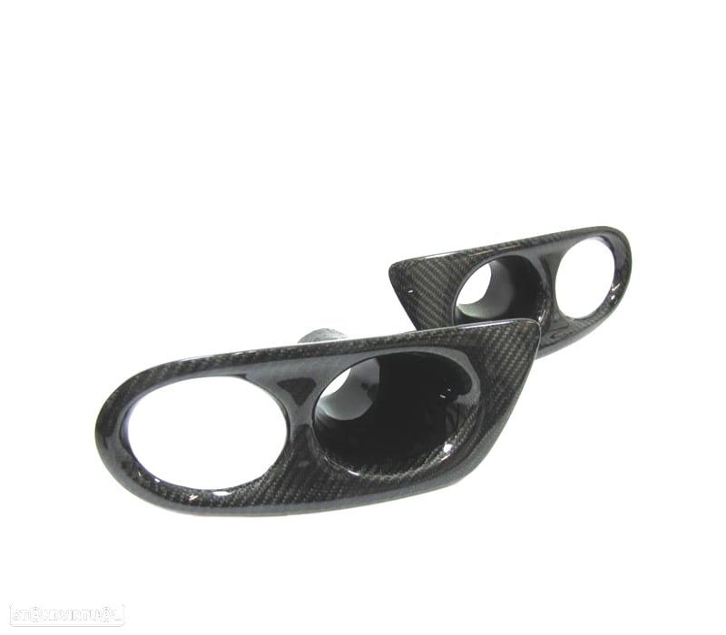 SUPORTE FARÓIS NEVOEIRO PÁRA-CHOQUES M3 EM CARBONO PARA BMW E46 - 1
