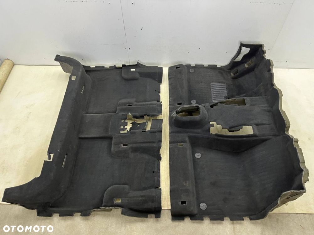 Wykładzina BMW X5 E53 99-03r. podłoga dywan mata czarna przód i tył KOMPLET - 1