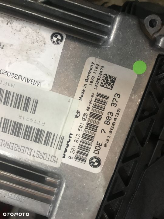 Komputer sterownik silnika BMW E90 DDE7803373 - 1