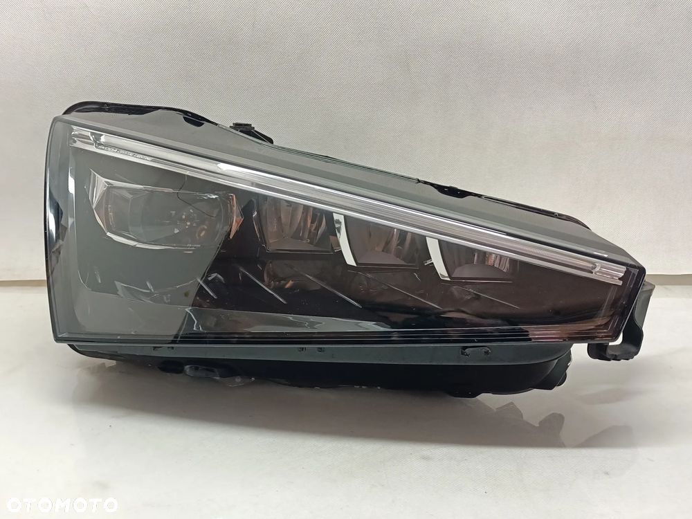 SKODA SCALA FULL LED LAMPA PRZEDNIA PRAWA ORYGINAŁ EUROPA
