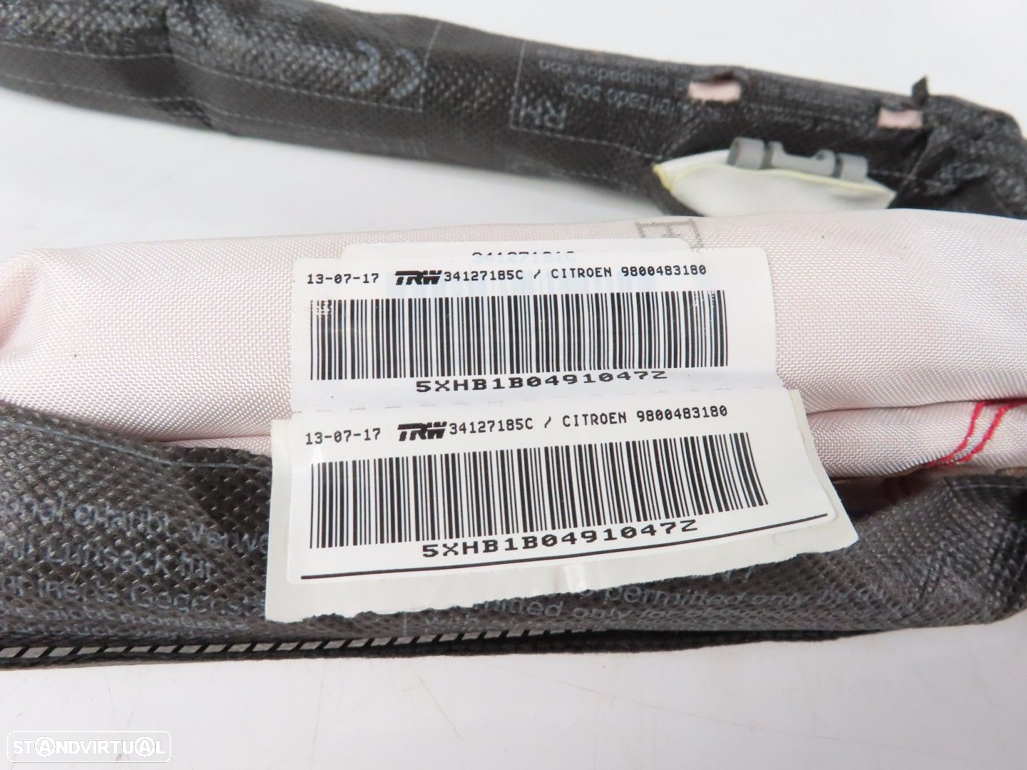 Airbag Cortina Direito Usado / Original CITROEN C4 Picasso II/CITROEN C4 Grand P... - 3