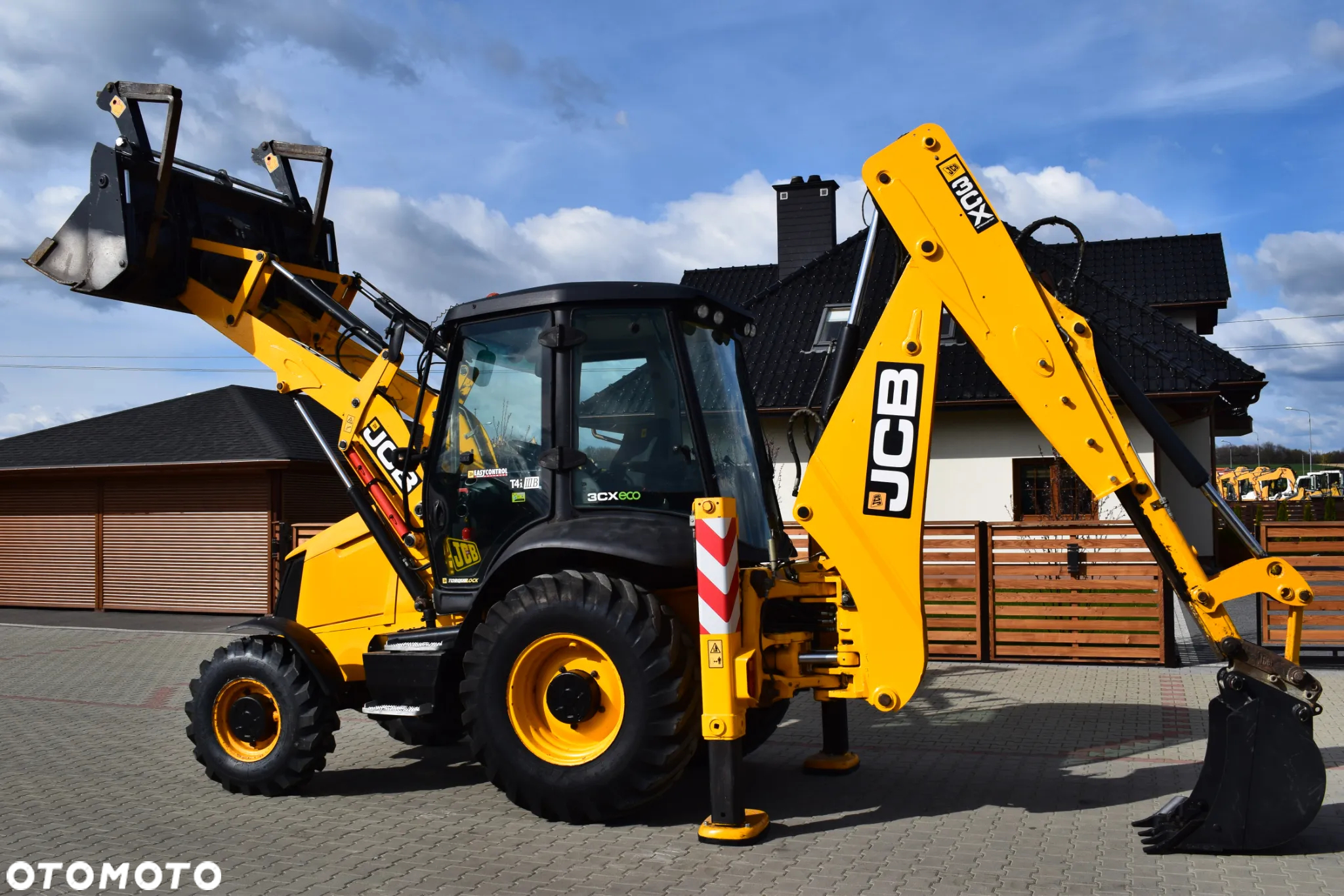 JCB 3CX /  Joystick / Koparko Ładowarka / - 7