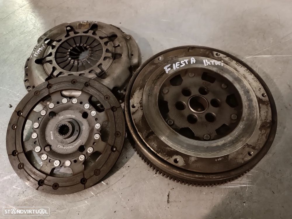 VOLANTE BIMASSA COM EMBRAIAGEM FORD FIESTA / FUSION 1.4TDCI 9642127780 - 1