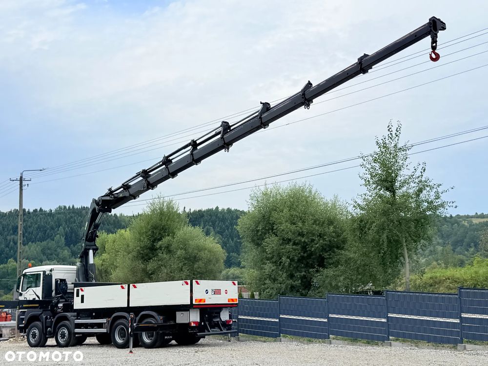 MAN * MAN 41.440 TGS * 8x6 * HDS Kran Hiab 855 E-8 HIPRO * 20 M * Energetyka * Sprowadzony * - 28